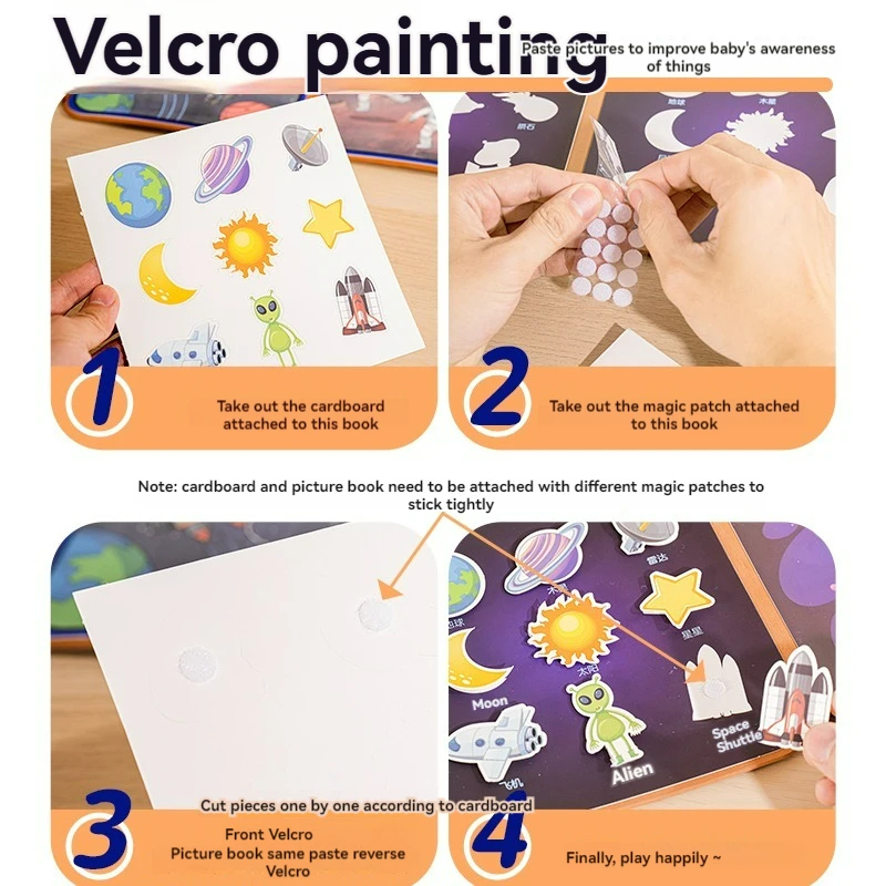 Livro de desenho aquático de quebra-cabeça infantil, graffiti repetido, livro de desenho aquático, quebra-cabeça do bebê pode ser lavado com livro de desenho de água