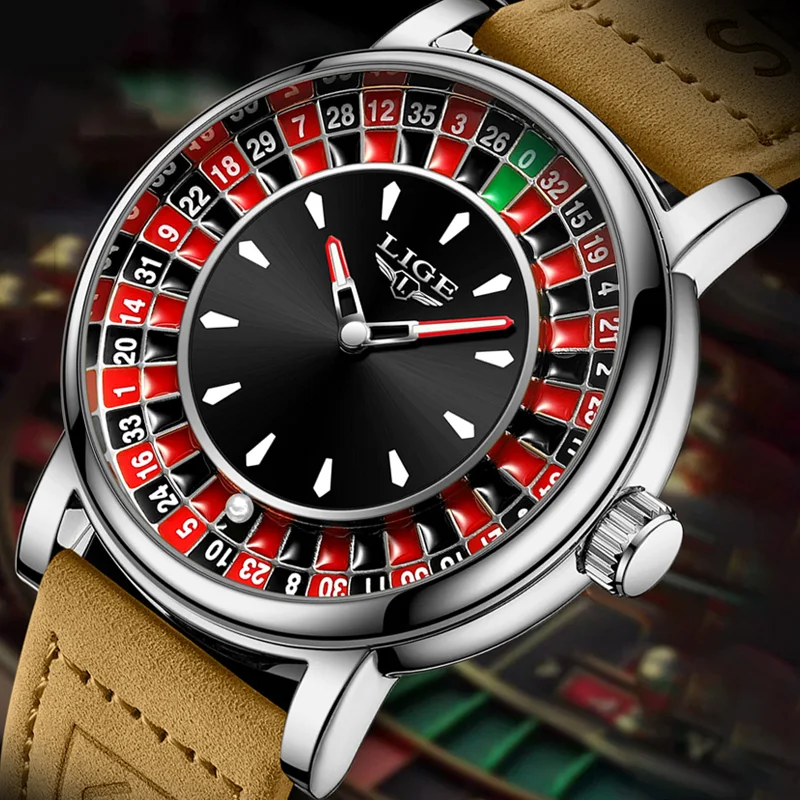 Lige Fashion Men Wa…