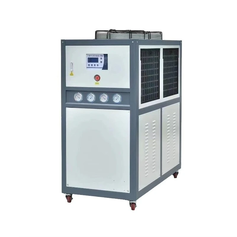 

Low Temp Industrial Water Chiller Machine Air Cooled Chiller for Plastic Bottle Blowing Machine