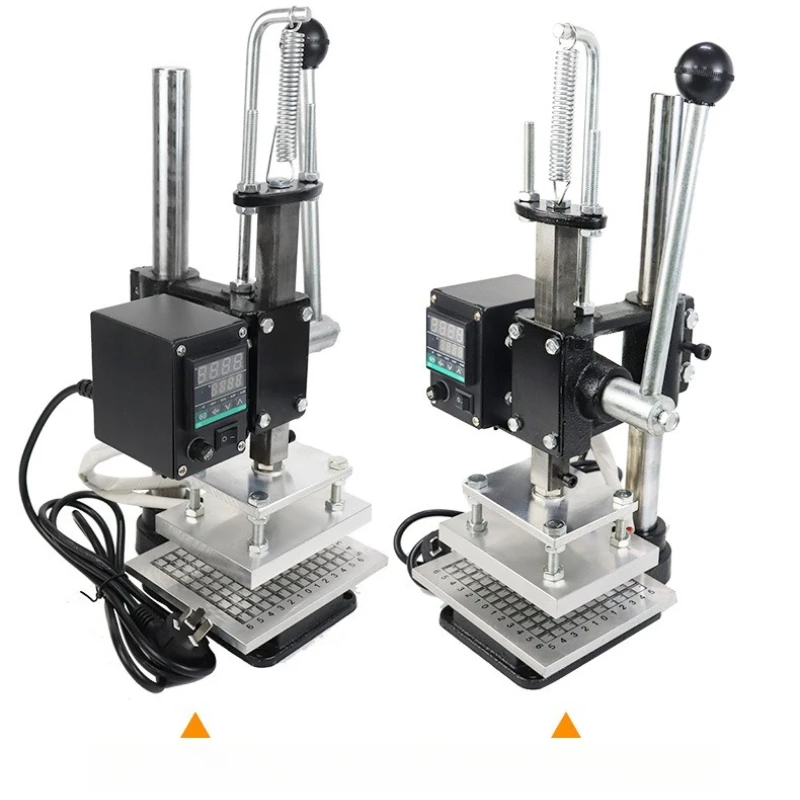 آلة ختم يدوية آلة التطريز آلة ختم الذهب آلة الضغط الجلدية الأمتعة والحقيبة الصحافة الهيدروليكية