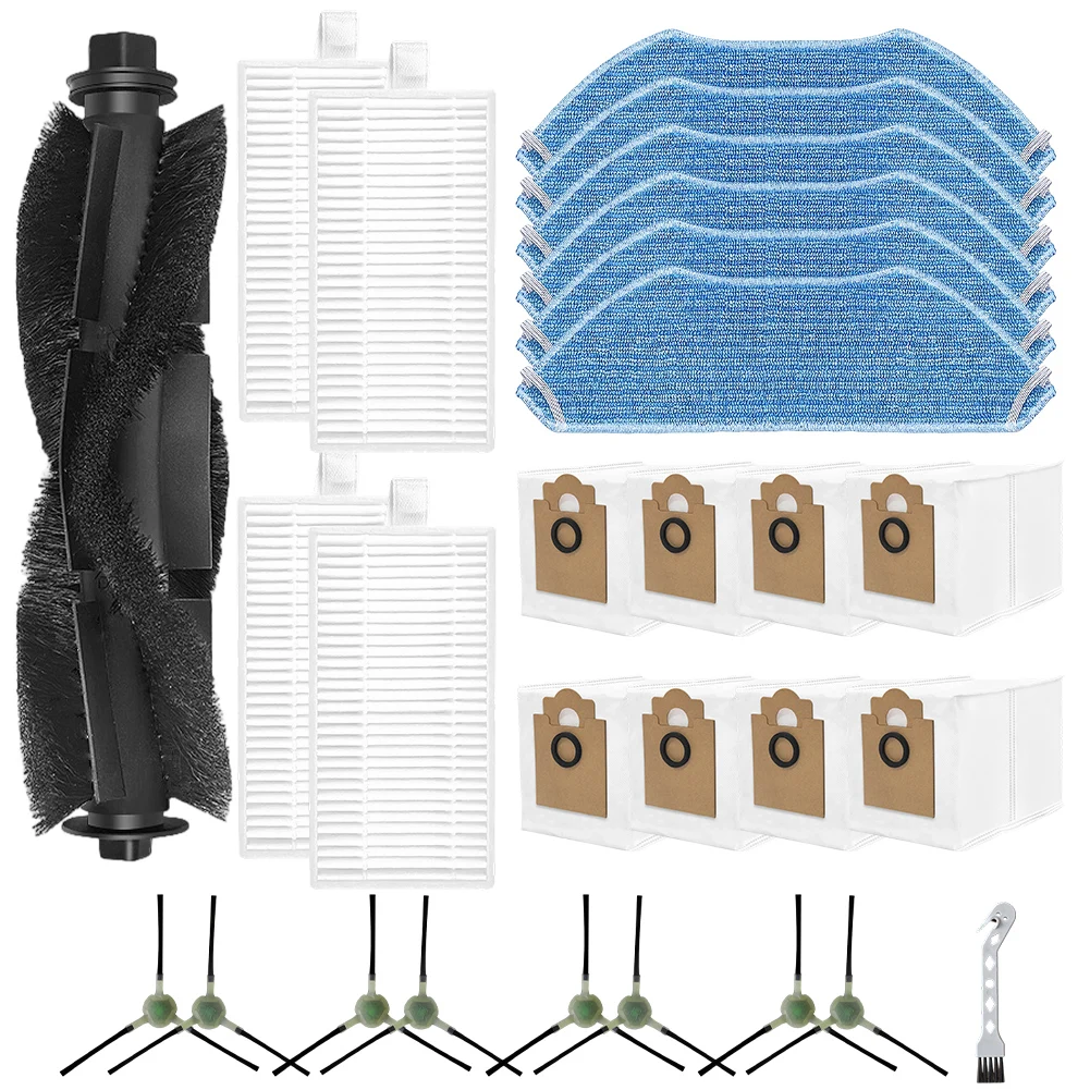 Accessories Bundle for Lefant M2 For Pro M2S For Pro Vacuum Cleaner with Reusable Mop Cloths Multiple Filters and Dust Bags