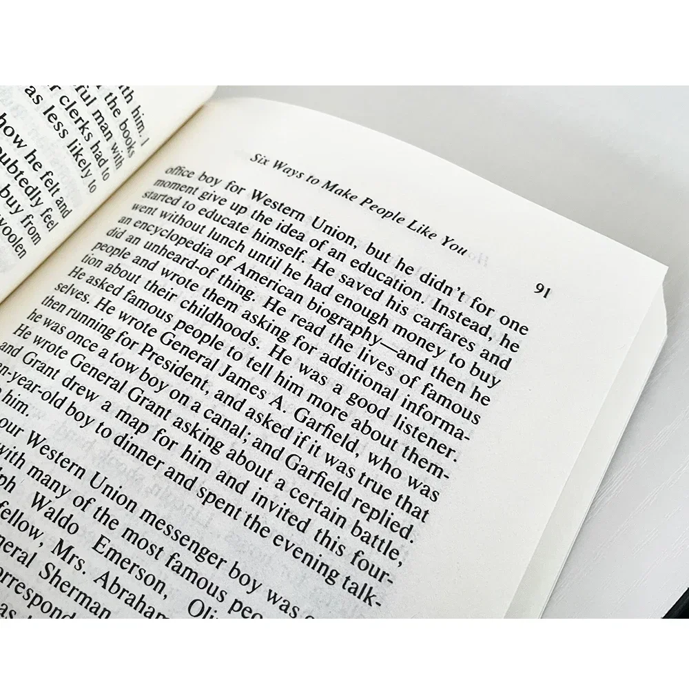 How To Win Friends & Influence People By Dale Carnegie Interpersonal Communication Skills Self-improvement Reading English Book