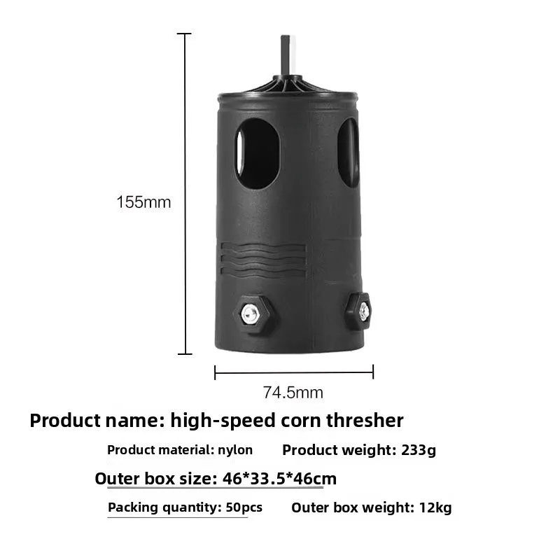 Automatic Corn Thresher, Household Corn Kernel Separator Peeling Tool for Corn Stripping