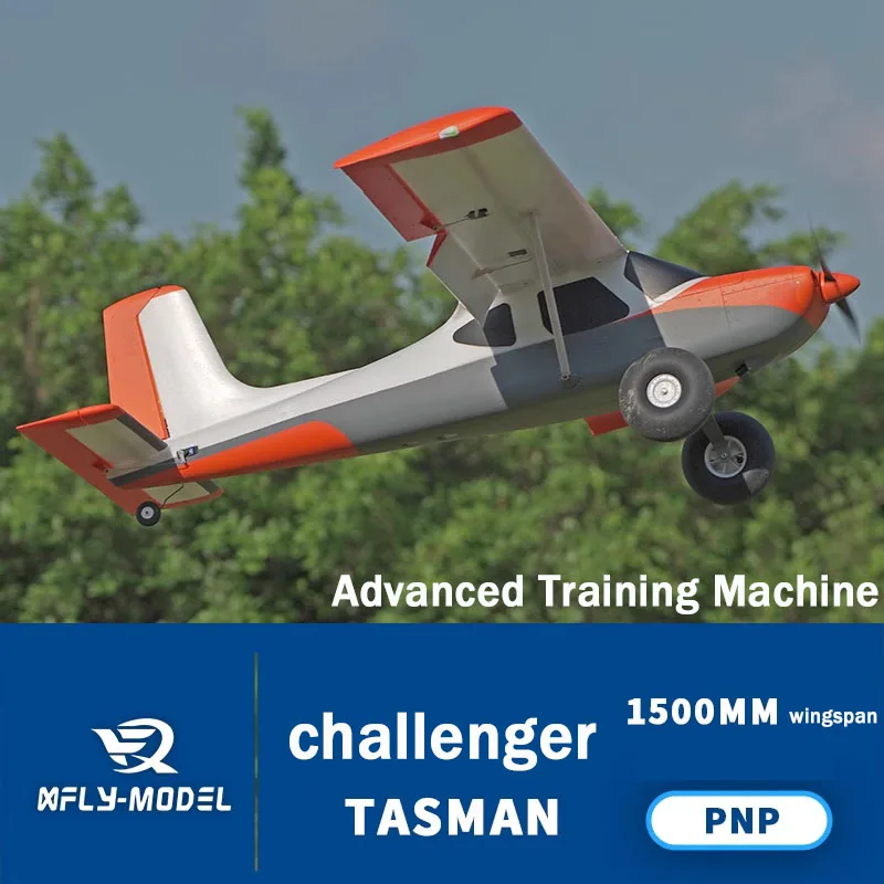 

Xfly1500mm Wingspan Challenger Tasman Fixed Wing Single Wing Advanced 3d Training Machine Adult Remote Control Toy