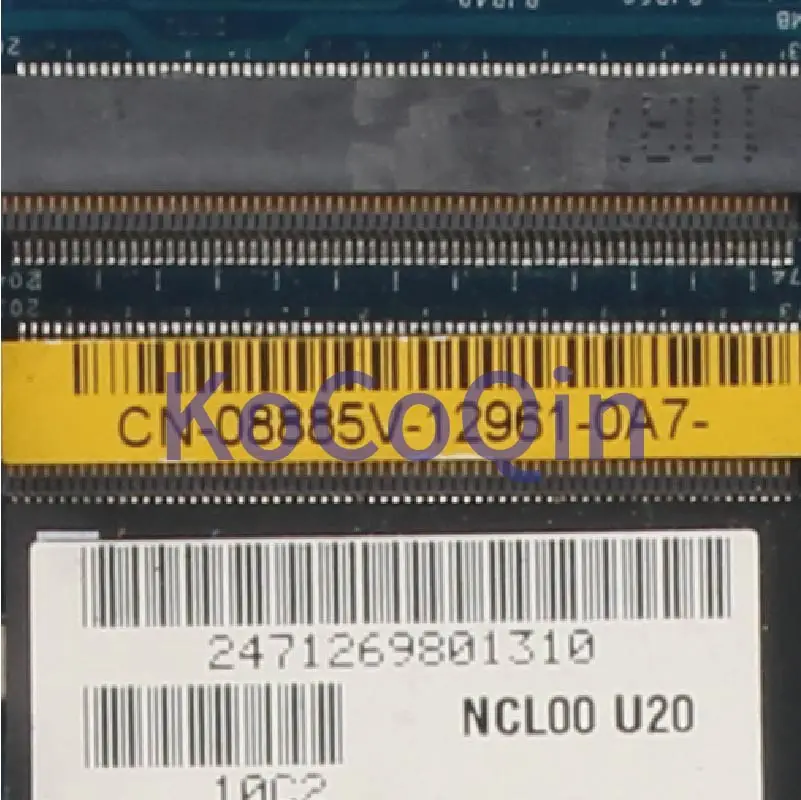 For DELL Latitude E6410 Notebook Mainboard LA-5471P 08885V 0JFYV4 QM57 DDR3 Laptop Motherboard Full Tested