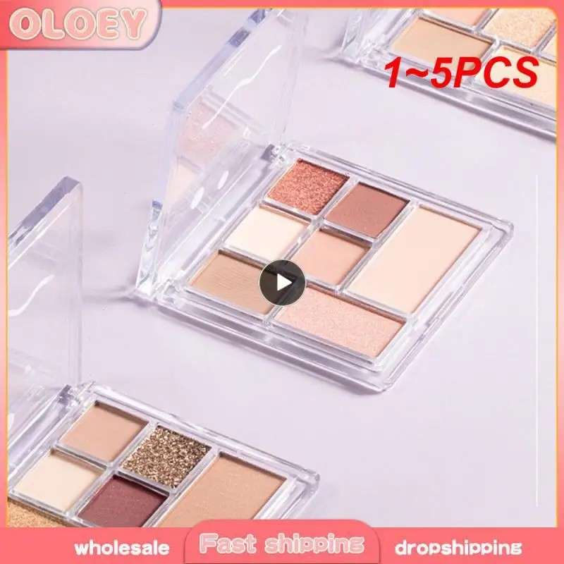 1 ~ 5PCS jukydoll gioca a colori All-in-one Palette ombretto fard Hightlight Contour-Rich color Long Lasting Eye MakeUp Beauty