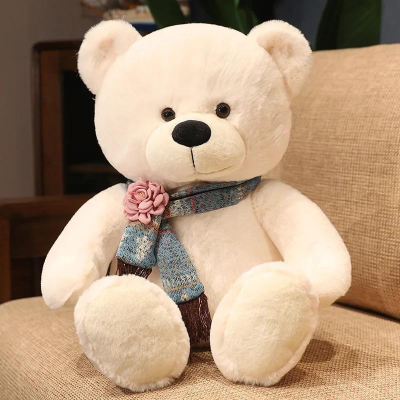 35/50/60CM Nette Klassische Teddybär Plüsch Spielzeug Kawaii Fliege Bär Plushie Kissen Gefüllte Weiche Puppen für Kinder Mädchen Liebhaber Geschenke – Detail 33
