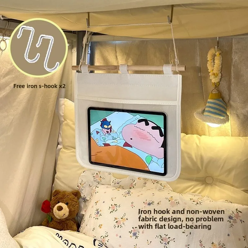 

Bed Tablet Holder Hanging Organizer Watching Videos Lazy Student Dormitory Neck Comfort Support Mount Summer Lightweight New