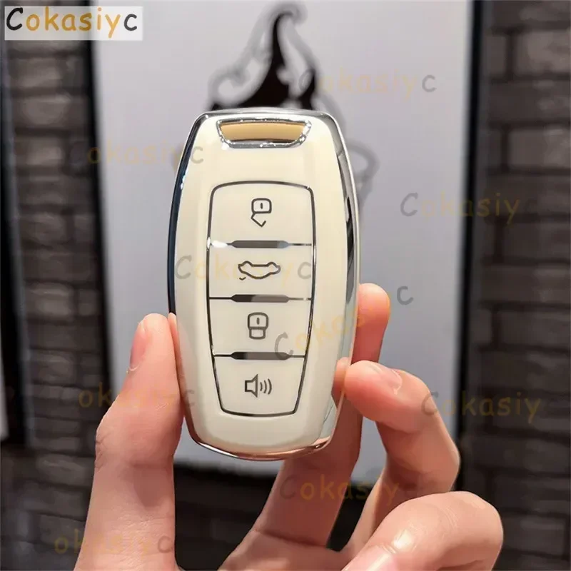 New version key case cover keychain for Great Wall Haval/Hover H6 H7 H4 H9 F5 F7 H2S Car-covers Holder Shell Accessories