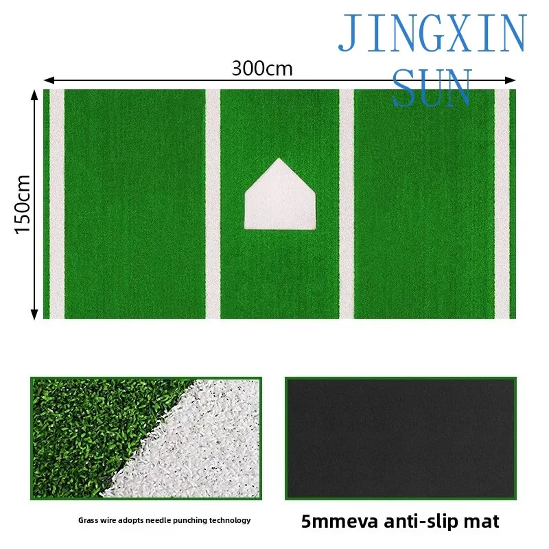 Baseball mat, non-slip pitching practice mat, pitcher hitting practice mat, softball hitting mat