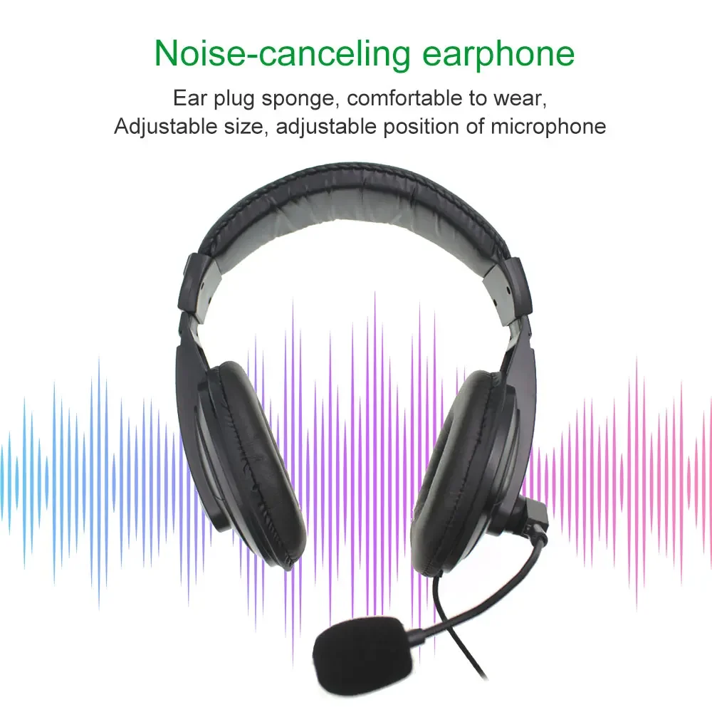 SALE Noise Cancell Headset Handsfree Headphones PTT and Vox Headset with Soft Earmuffs Earphone for Baofeng UV-82 UV-5R BF-888S