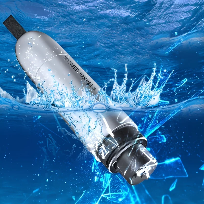 

1 car mounted multifunctional safety hammer, lightweight and portable, sturdy and firm, suitable for vehicles, fires, etc