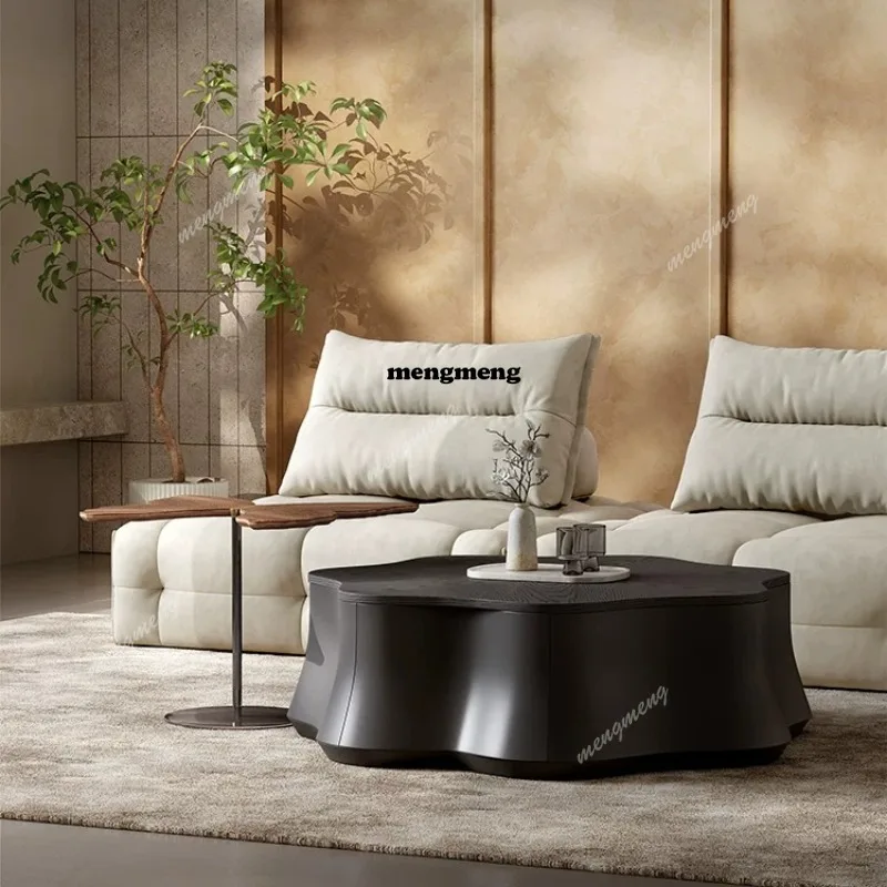 

Italian minimalist special-shaped petal coffee table 2026 new creative cloud coffee table combination