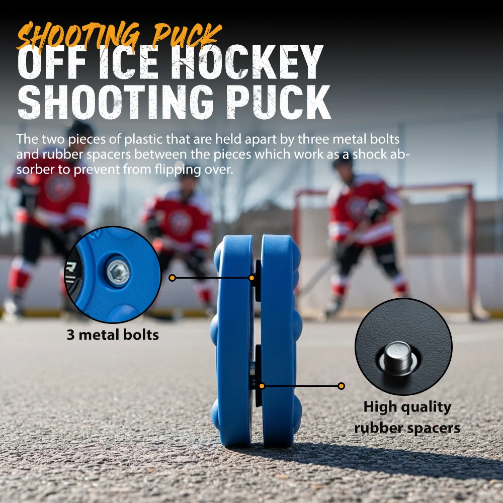 Hockey Puck Ice Hockey Puck Plastic Training Puck Reusable Ice Training Practicing Ice Hockey Accessories