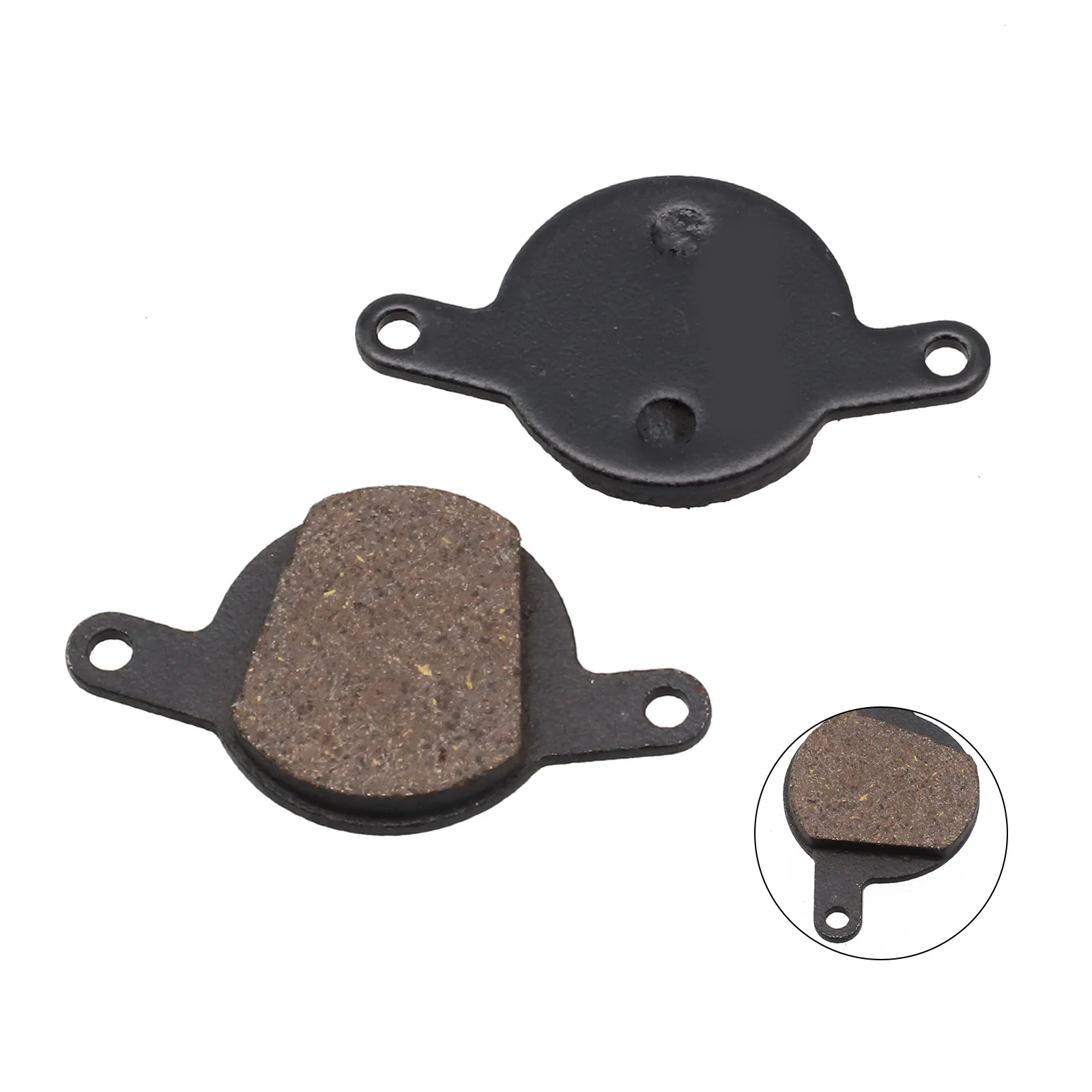 Replacement Metal Bike Bicycle Brake Pad Set with Metal Build and Black Finish for Magura Clara and Louise Models