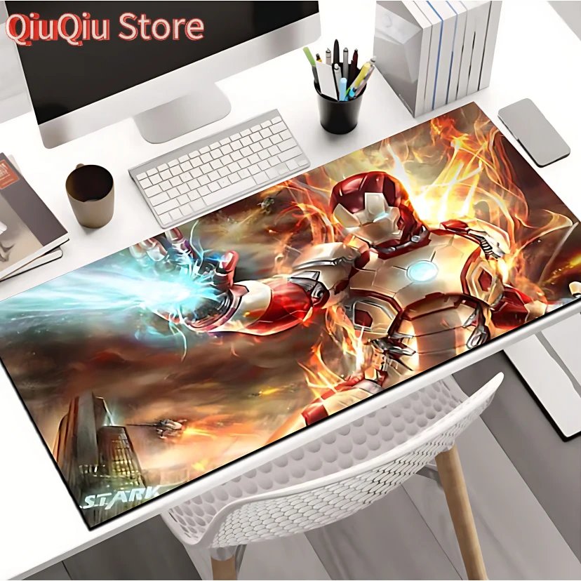 

Gaming Mat Iron Man Large Mouse Pad Computer Mat Desk Gaming Keyboard Pad Anti slip Desk Ma