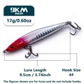 9.5cm 17g White