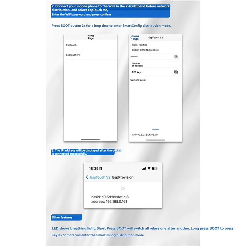 APPLIA-2X Modulo Relè a 4 Canali 30A DC7-28/5V Modulo Relè WIFI Bluetooth Scheda di Sviluppo ESP32-WROOM