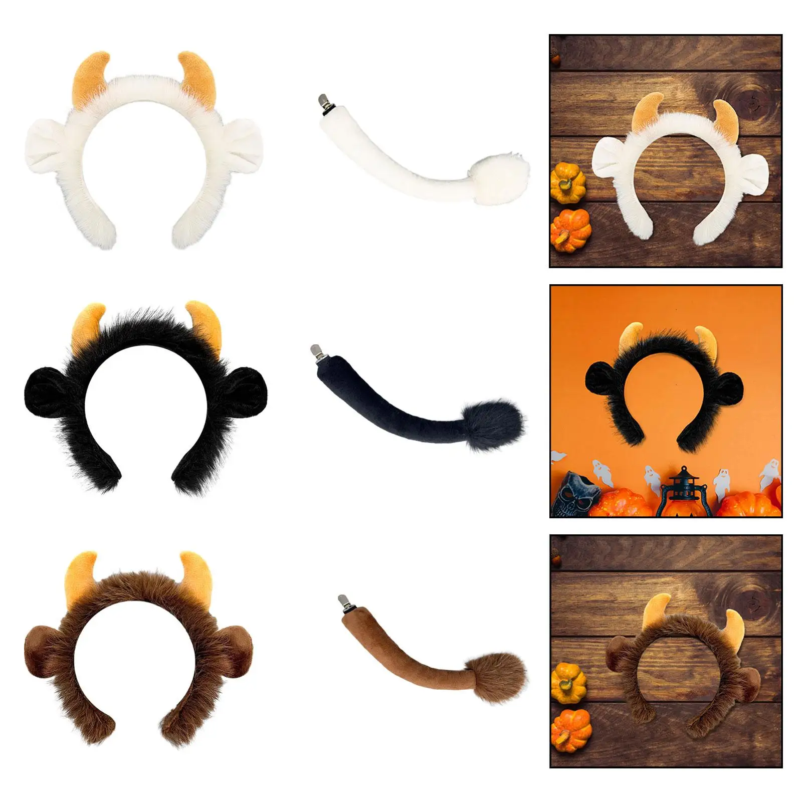 

Halloween Dress up Set Kawaii Party Supplies Sturdy for Cosplay Prop Christmas