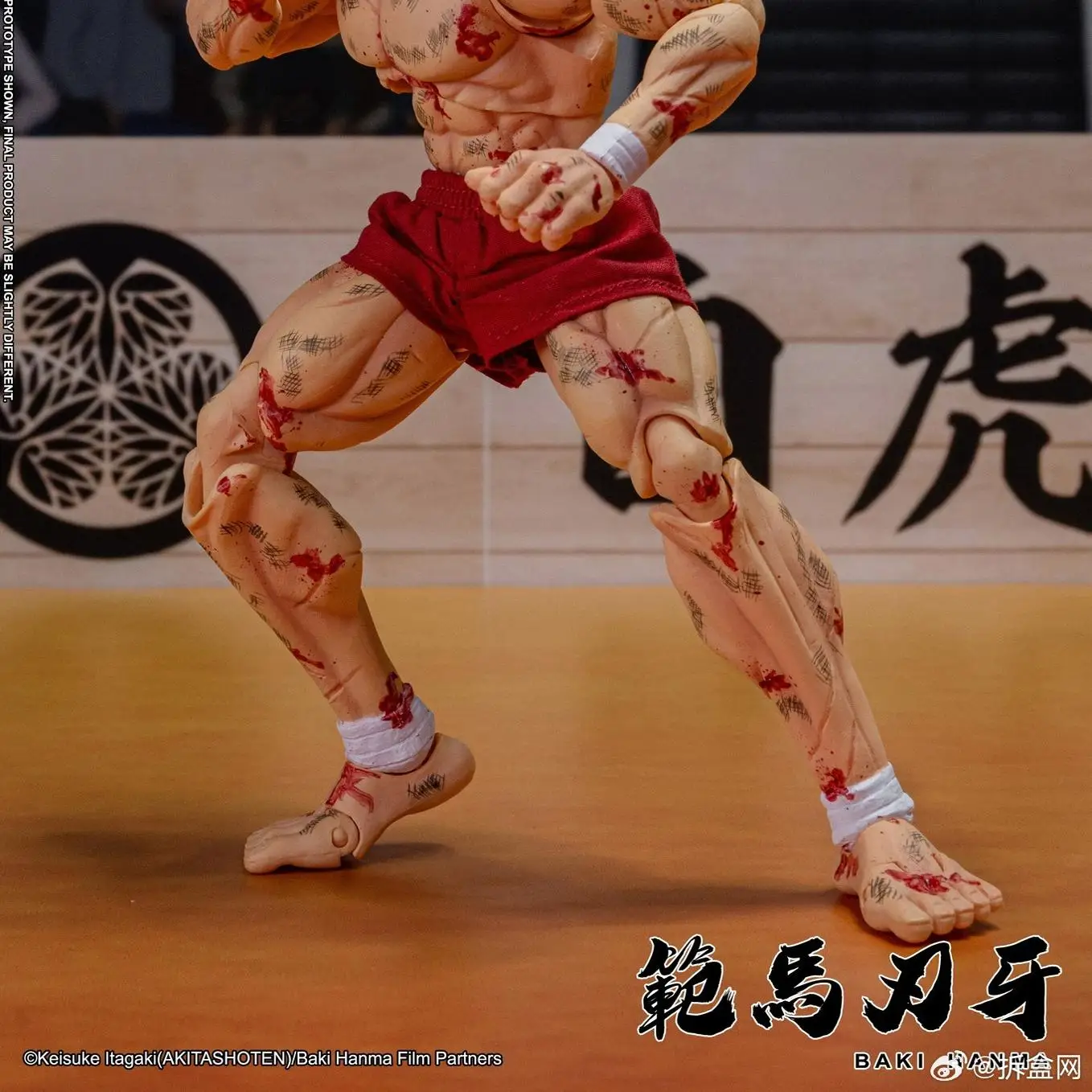 Tempestade brinquedos escala 1/12 hanma baki figura de ação-edição limitada dos desenhos animados grappler batalha sangrenta danos colecionáveis