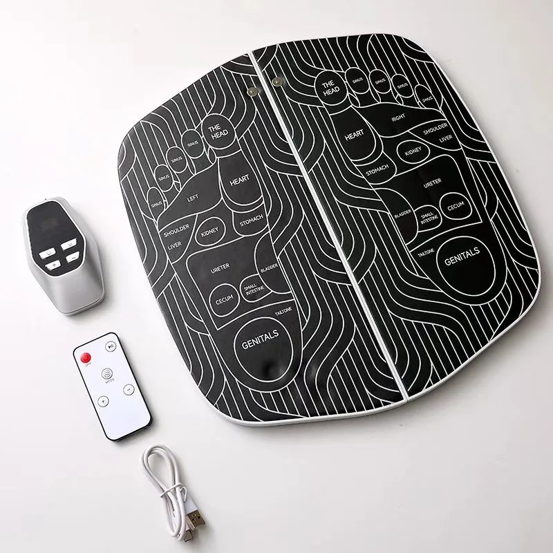 Foot massage pad therapy machine, pulse foot massage massager, micro-current foot physiotherapy