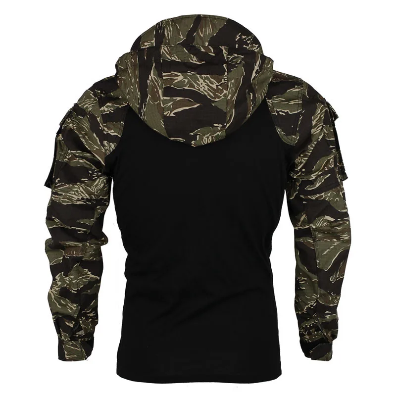 TRN Tiger Stripe Raid SP2 Edition Tactical Tops Combat Uniform Spring and Autumn Shirt Thin