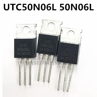 Original 4PCS/lot UTC50N06L 50N06L 50N06 50A60V TO-220 New In stock