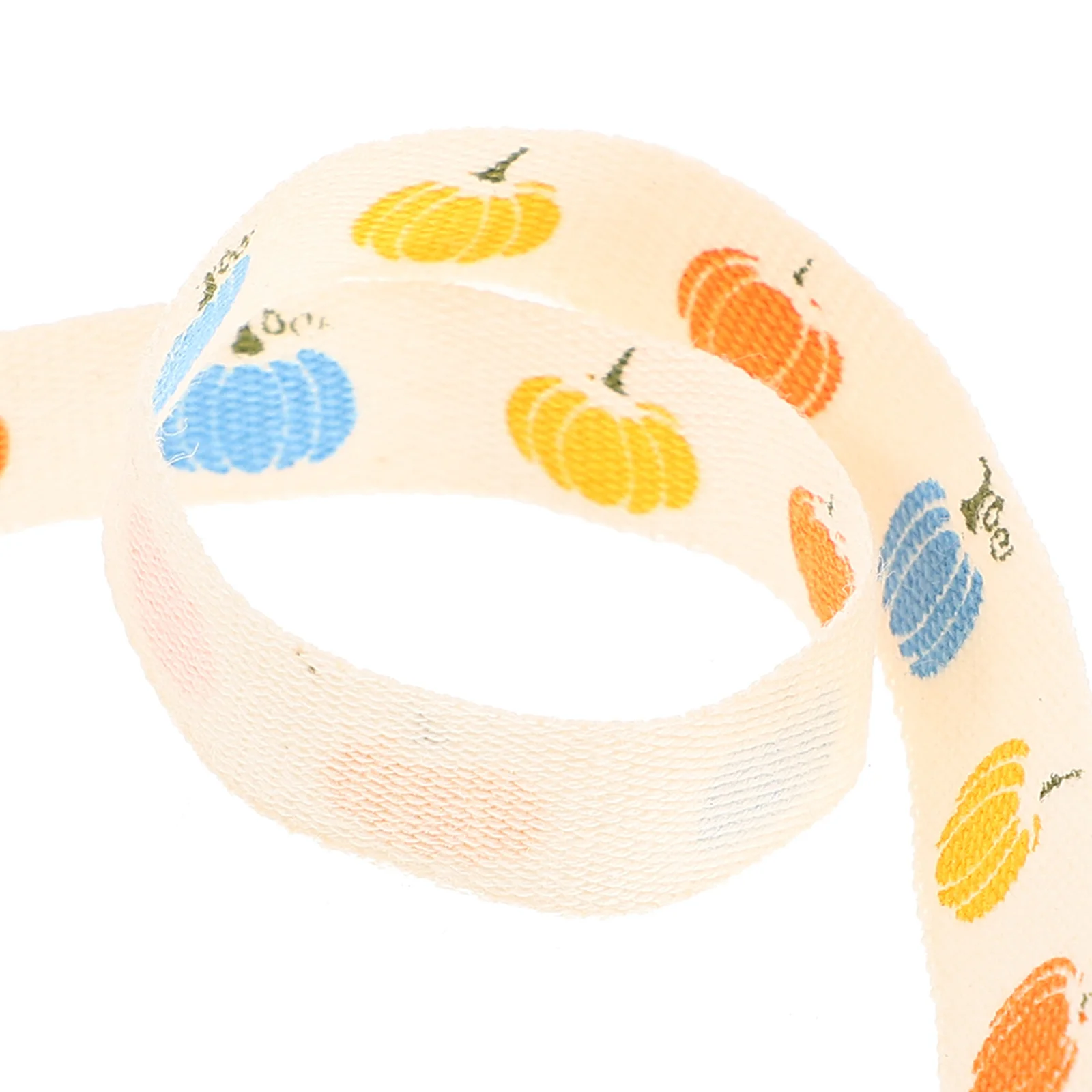 

5 Rolls Creative Pumpkin Truck Ribbon Thanksgiving DIY Gift Wrapping Party Decoration Wreath Supplies Pumpkin Ribbon
