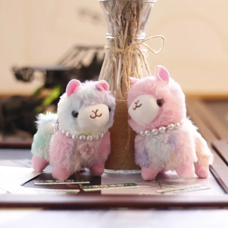 

Cute Net Red Alpaca Pendant Plush Toy Doll Small Mini Grass Mud Horse Cartoon Schoolbag Cloth