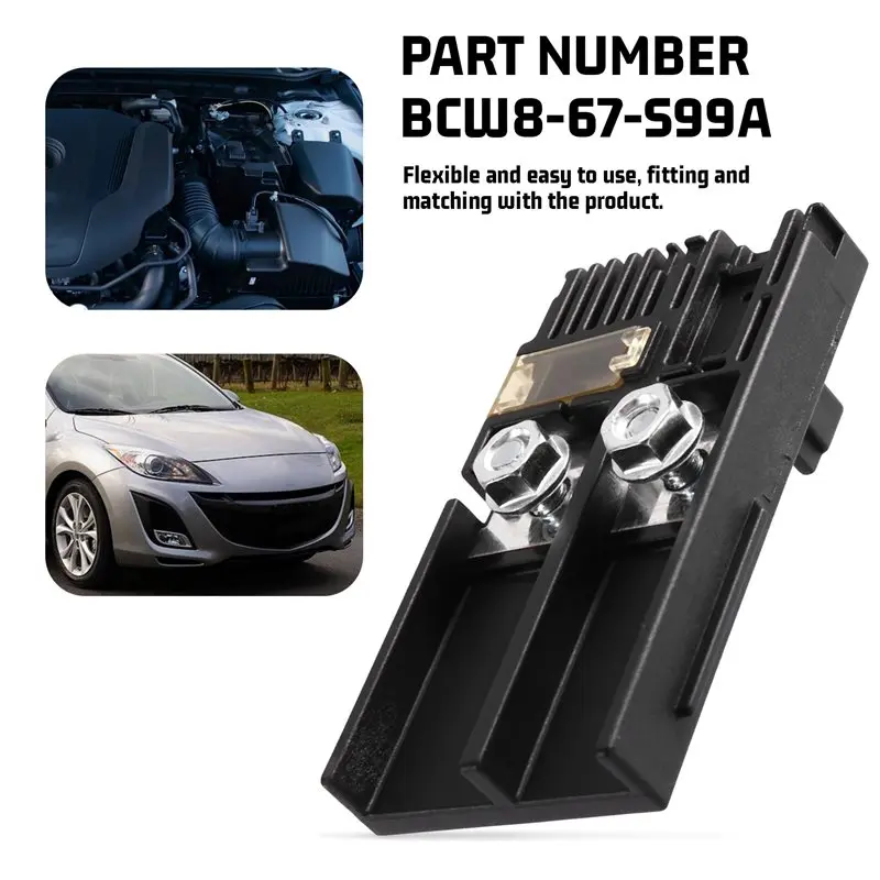 ABRU-New Battery Fuse BCW8-67-S99A For Mazda 3 2.3L & 2.5L 2010-2013