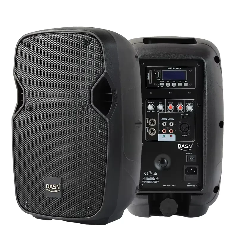 For Dsn SCF10AA 10 Inch 320W Professional Active Plastic Full Range Audio System Speaker