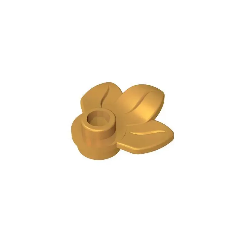 10pcs 32607 Christmas wreath small particle building block spare parts 1x1 three leaves