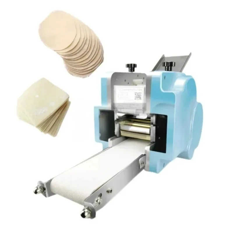 Dumpling Skin Wrapper Machine Stainless Steel Automatic Dumpling ski Wonton Empanada Wrapper Making Machine Wrapper Maker