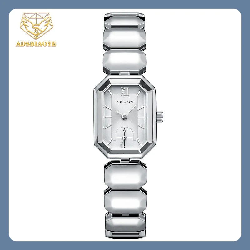 ساعة AdaTime Small Sugar Watch النسائية القابلة للتخصيص كوارتز مقاومة للماء كاجوال أنيقة وساعة يد أنيقة للسيدات