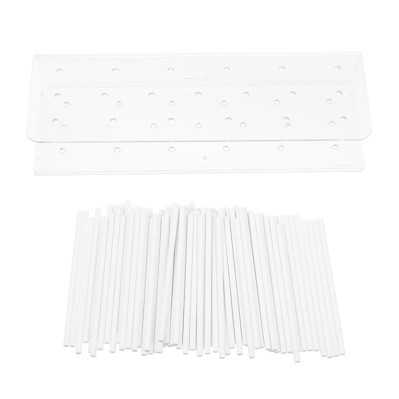 

Display Layer 19 Hole Lollipop Transparent Lollipop Holder Storage Transparent Plastic Stand Dessert Cake Holder