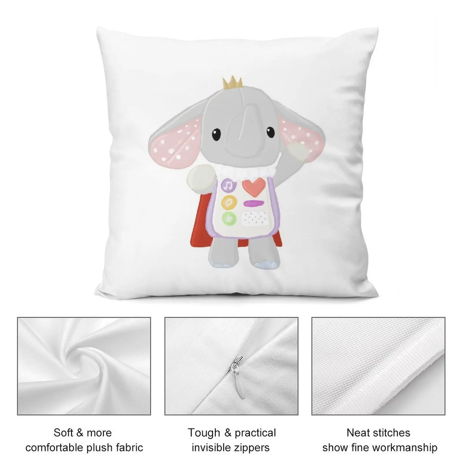 Cutie The Elephant Throw Pillow Cushions For Decorative Sofa Sofa Cushion Cover Throw Pillow pillow