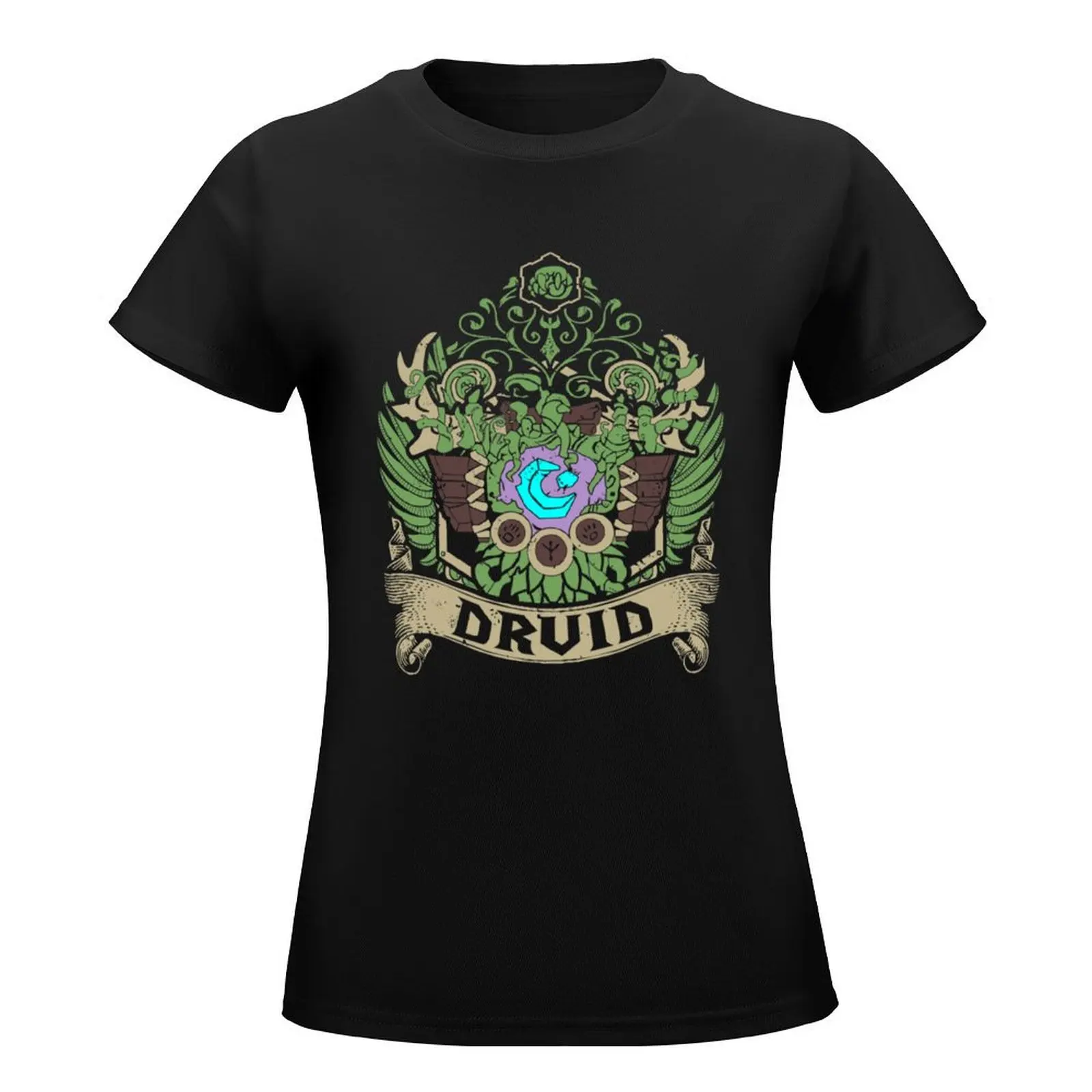 DRUID - ELITE EDITION T-Shirt tops summer top summer clothes cute clothes t-shirts for Women graphic tees funny