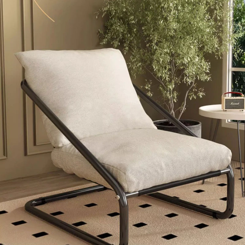 Latest Foldable Recliner Chair,Compact Lounge for Bedroom Balcony,Multifunctional Modern Single