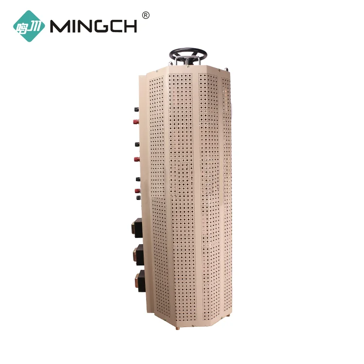 Transformador variável automático trifásico MINGCH / TSGC2J 50KVA Variac