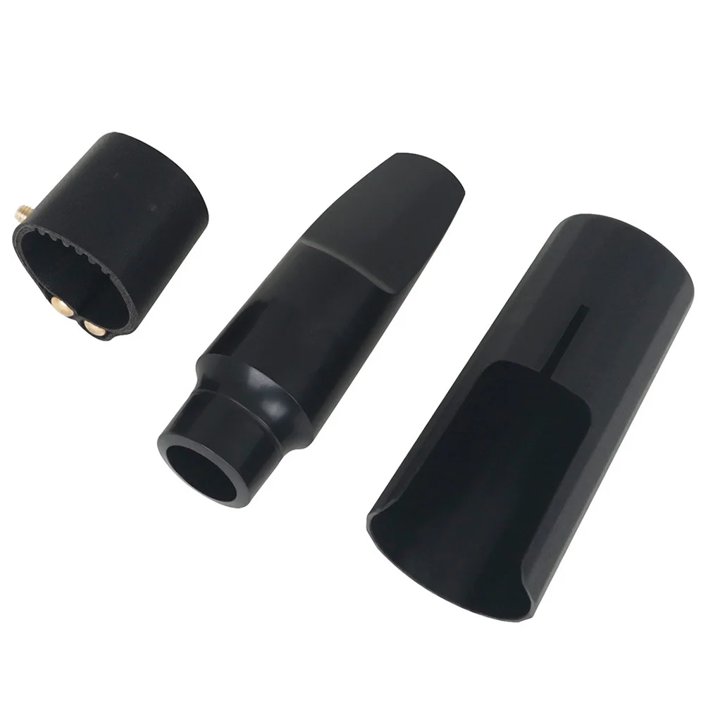 

1Set Alto Sax Kit Mouthpiece Accessories Sax Ligature Clip Saxophone Cap Practical Durable Music Instrument Supplies
