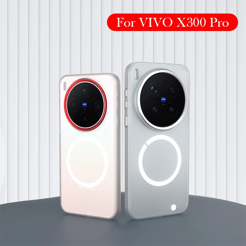 

Прозрачный чехол для VIVO X300 PRO с подушкой безопасности, задняя крышка с беспроводной зарядкой для Vivo X300 Pro