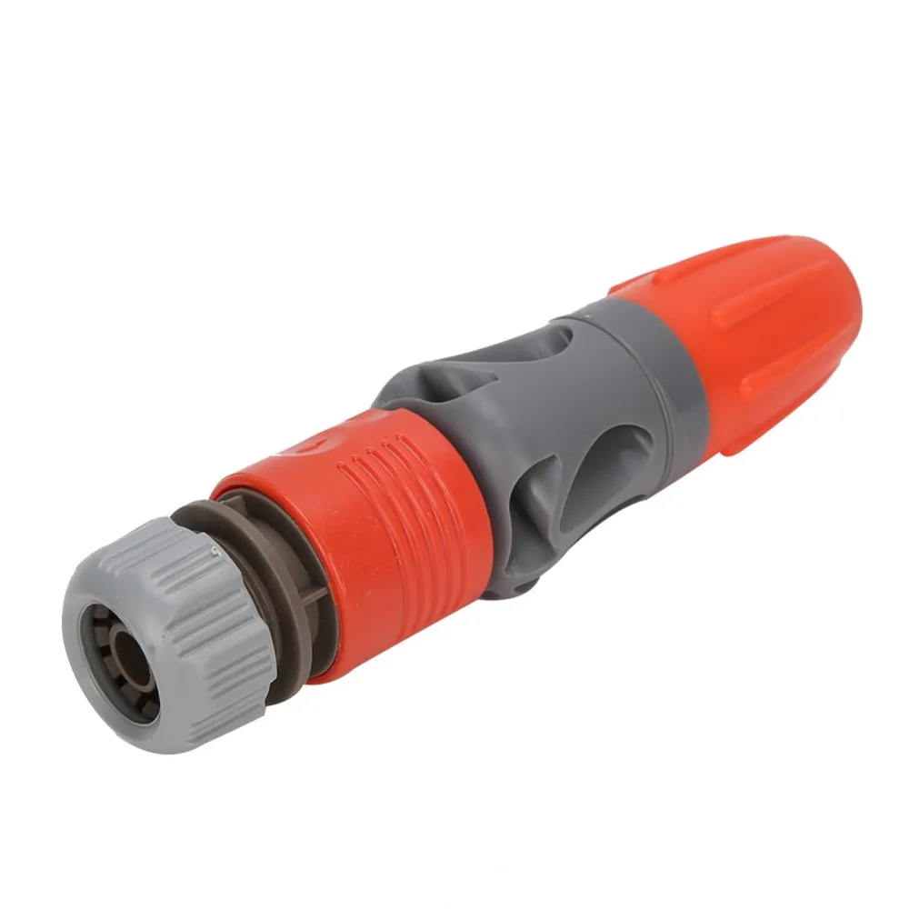 ABS + TPR Garden Hose Nozzle Anti-Slip Ergonomic Handle Hose Connector Kit 1/2 inch quick connector Multi-Function Jet Nozzle