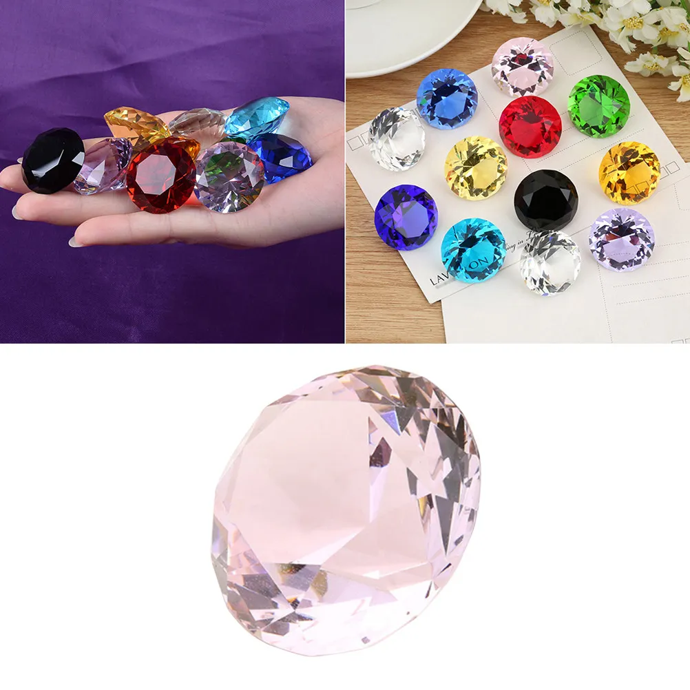 

Искусственный декоративный алмазный орнамент, прозрачный, 60 мм, идеально подходит для свадьбы, дома, девичника, декор из искусственных бриллиантов