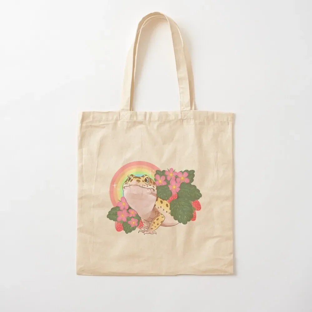 Topaz with Strawberries Tote Bag tote bag men's canvas tote bag Candy bags Woman shopper