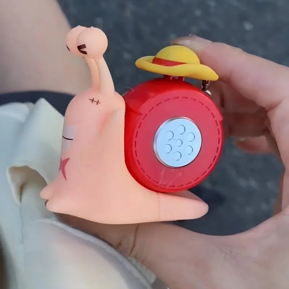 NEW  One Piece Recording Keychain, Cute Luffy/Ace/Chopper Figure, Rechargeable Voice Playback Toy, Kids creative Gift - view 6