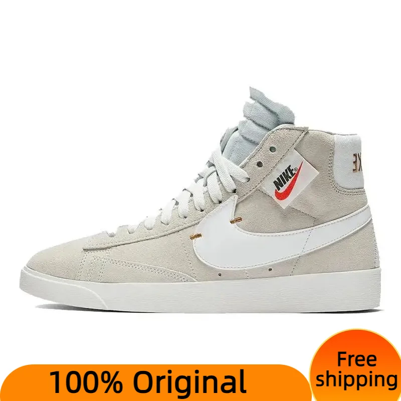 Nike Blazer Mid Rebel XX Off-White Women's Sneakers shoes BQ4022-101 With Original Box