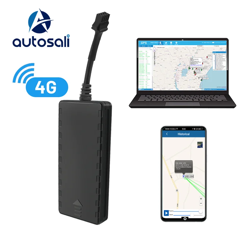 

4G GPS Tracker 9-90V with Over-speed Alarm Rastreador 4g Geofence Universal Auto Tracking Device GPS Localizador Free APP GT08