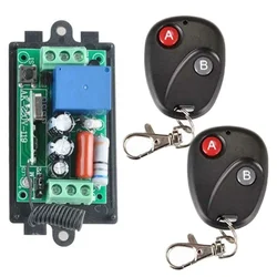 1pc 433MHz Wireless Remote Control Switch AC 220V 1CH RF Relay Module Receiver Home Appliance Remote Switch Accessories