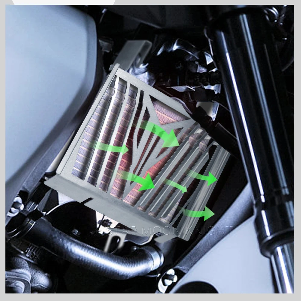 For YAMAHA MT-125 MT125 MT 125 2020 - Motorcycle Cold Robbery Guard Radiator Protection Guard Cover