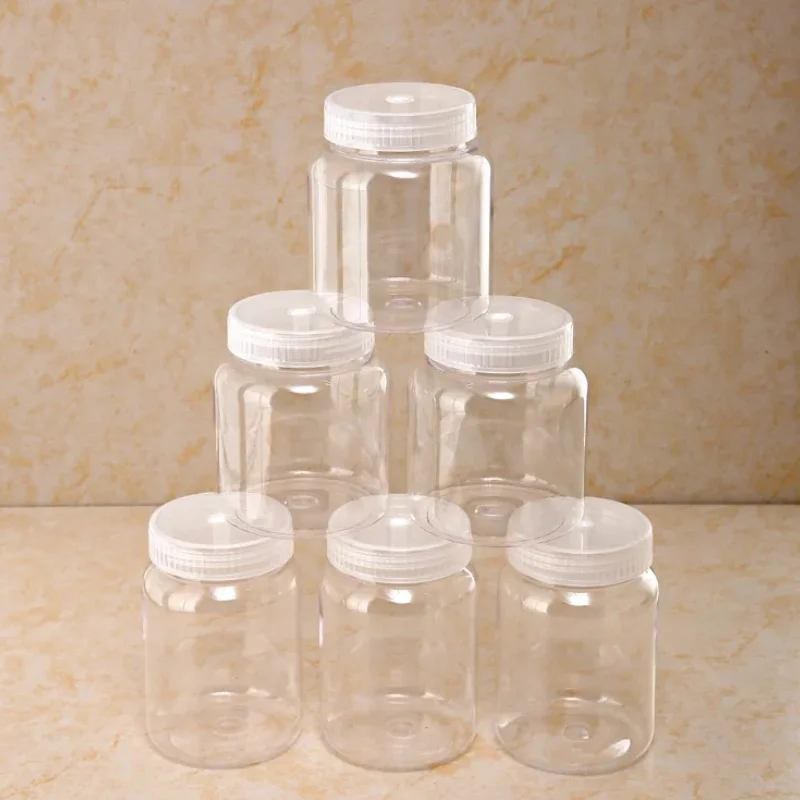 1pc 350mL 500mL Plants Plastic Jars For Bottle Seedling Tissue Culture Seedling High Temperature Resistance  No Deformation